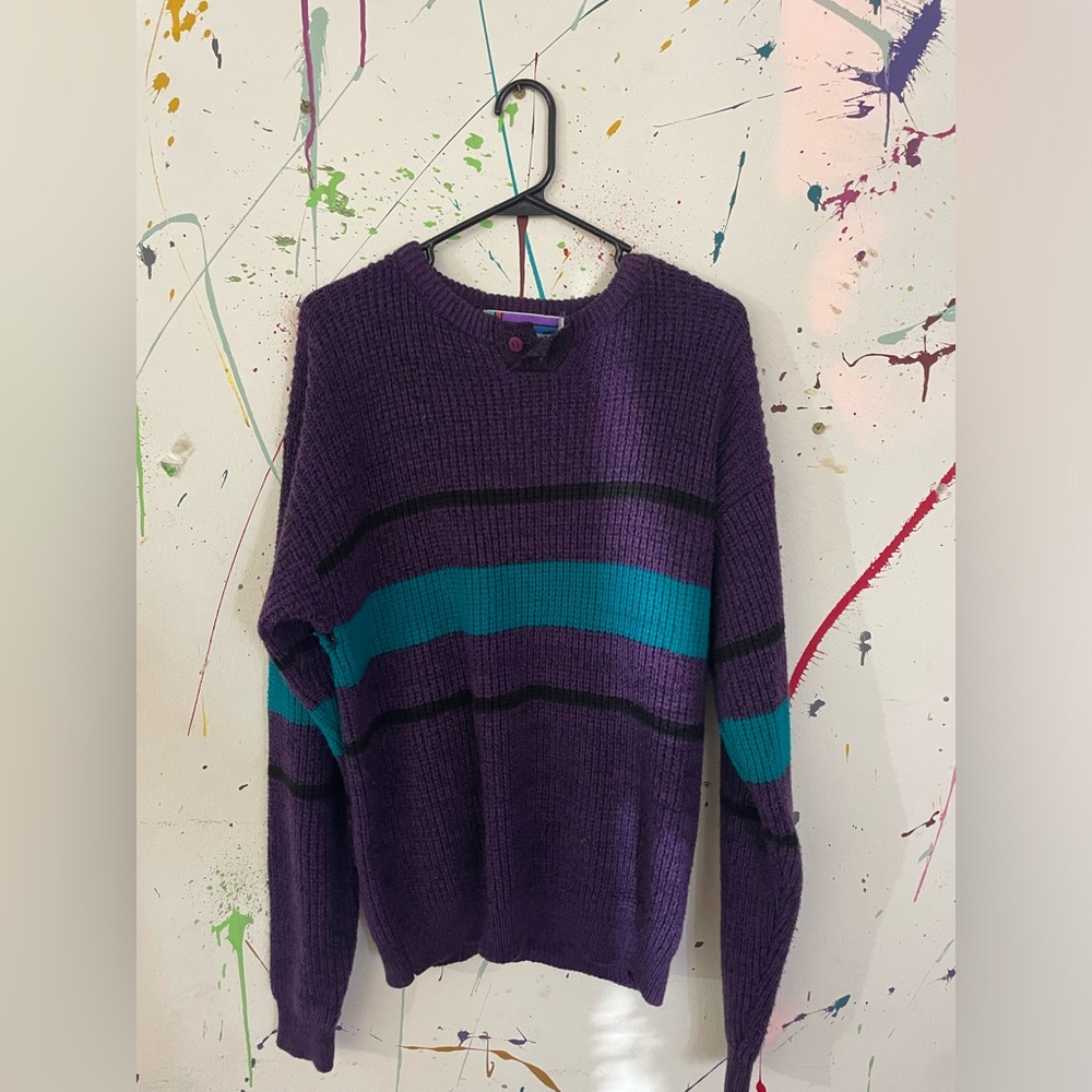 Purple sweater size XL